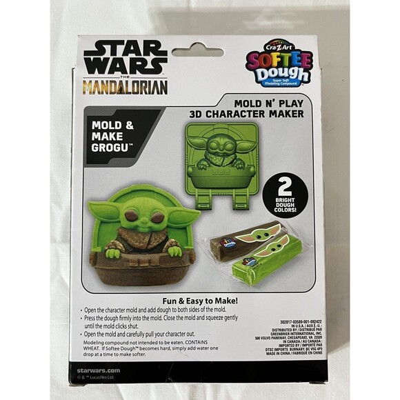 Star Wars The mandalorian Mold & Make Grogu Mib - Picture 7 of 7